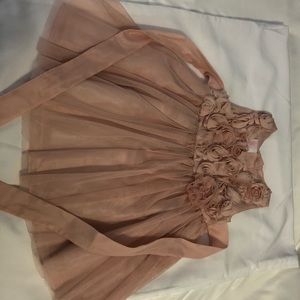 12m pink tulle dress